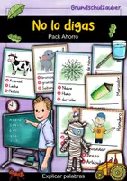 Vorschau - Spiele - ¡No lo digas! Pack Ahorro - Explicar palabras - Pack de materiales - Deckblatt