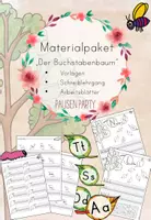 Vorschau - Arbeitsblätter - Materialpaket "der Buchstabenbaum" - Deckblatt