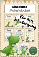 Vorschau - Bildkarten - Dinoklasse Materialpaket - Deckblatt