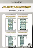 Vorschau - Poster - Materialpaket Jahrestransparenz Geographie Klasse 5 bis 10 - Deckblatt