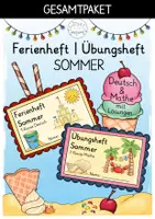 Vorschau - Arbeitsblätter - Wiederholung Klasse 1 | Fit für Klasse 2 | Deutsch und Mathe - Deckblatt