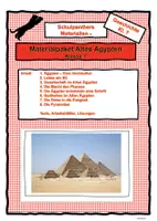 Vorschau - Arbeitsblätter - Materialpaket Altes Ägypten - Deckblatt