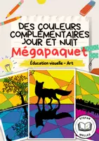 Aperçu - Matériel pour travaux manuels / dessin - Kit matériel - Jour et nuit - Couleurs complémentaires - Page de couverture