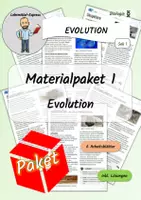 Vorschau - Arbeitsblätter - Evolution - Materialpaket 1 (Sek 1) - Deckblatt