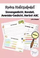 Vorschau - Stundenentwürfe - Kreatives Schreiben Großes Materialpaket - Deckblatt