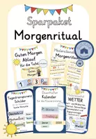 Vorschau - Arbeitsblätter - Materialpaket Morgenritual (Kalender, Tagestransparenz,...) - Deckblatt