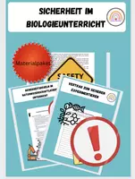 Vorschau - Arbeitsblätter - Materialpaket Sicherheit im Biologieunterricht - Deckblatt