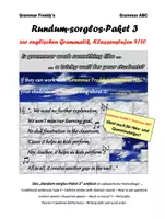 Vorschau - Arbeitsblätter - Rundum-sorglos-Paket 3 (Grammatik, Klassen 9/10) - Deckblatt