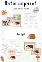 Vorschau - Arbeitsblätter - Materialpaket: Der Igel - Deckblatt