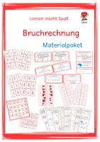 Vorschau - Spiele - Bruchrechnung: Materialpaket - Deckblatt