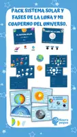 Vista previa - Unidades / Secuencias / Situaciones de Aprendizaje - Pack sistema solar, fases de la luna y mi cuaderno del universo. - Portada