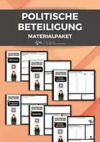 Vorschau - Arbeitsblätter - Politische Beteiligung - Materialpaket #demokratiestärken - Deckblatt