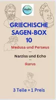 Vorschau - Stundenentwürfe - Griechische Sagen- Box 10 (Medusa, Narziss, Ikarus) - Deckblatt