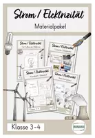 Vorschau - Stundenentwürfe - Materialpaket Elektrizität / Strom - Deckblatt