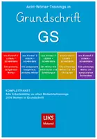 Vorschau - Arbeitsblätter - Materialpaket Wörter-Schreibtraining in Grundschrift - GS - Deckblatt
