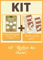 Aperçu - Affichage - Kit pédagogique de rentrée des classes - template bienvenue + bons points - primaire - Page de couverture