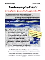 Vorschau - Arbeitsblätter - Rundum-sorglos-Paket 1 (Grammatik, Klassen 5/6) - Deckblatt