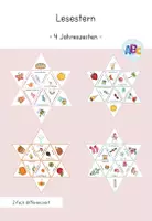 Vorschau - Spiele - Lesesterne : 4 Jahreszeiten (2-fach differenziert) - Deckblatt