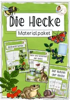 Vorschau - Stundenentwürfe - Materialpaket zum Thema "Die Hecke" - Klasse 2 - Deckblatt