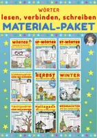 Vorschau - Arbeitsblätter - Deutsch - Materialpaket: Wörter lesen, verbinden und schreiben - Deckblatt
