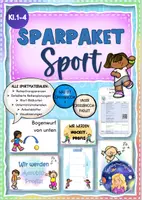 Vorschau - Stundenentwürfe - Wachsendes Sparpaket Sport (Klasse 1-4) - Deckblatt