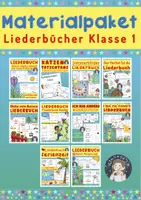 Vorschau - Arbeitsblätter - Materialpaket - Liederbücher Klasse 1 - Deckblatt