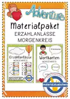 Vorschau - Spiele - Materialpaket - Erzählanlässe Morgenkreis - Deckblatt