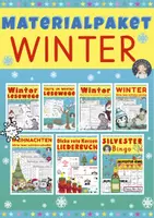 Vorschau - Arbeitsblätter - Materialpaket Winter - Deckblatt