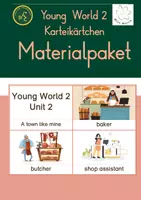 Vorschau - Spiele - Materialpaket Young World 2 Bildkarteikarten - Deckblatt