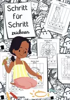 Vorschau - Arbeitsblätter - Kunst: Schritt für Schritt zeichnen/ Materialpaket zu verschiedenen Themen - Deckblatt