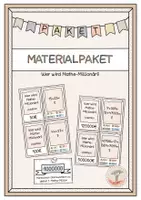 Vorschau - Stationenlernen - Materialpaket Wer wird Mathe-Millionär Grundrechenarten - Deckblatt