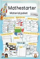 Vorschau - Arbeitsblätter - Mathestarter - Materialpaket - Deckblatt