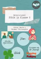 Vorschau - Unterrichtsreihen - wachsendes Materialpaket: Ethik Klasse 8 - Deckblatt