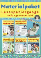Vorschau - Spiele - Materialpaket - Lesespaziergänge im Anfangsunterricht - Deckblatt