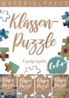 Vorschau - Arbeitsblätter - Materialpaket Klassenpuzzle - Kunstprojekte - Deckblatt