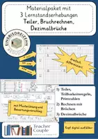Vorschau - Test - Materialpaket "differenzierte Lernstandserhebungen Klasse 5/6" - Deckblatt