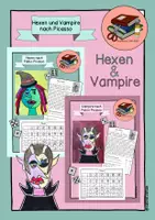 Vorschau - Arbeitsblätter - Picasso in der Grundschule; Hexen und Vampire; Halloween; Sparpaket - Deckblatt
