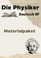 Vorschau - Stundenentwürfe - großes Materialpaket "Die Physiker" - Figuren, Konflikte, Interpretationen - Deckblatt