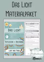 Vorschau - Arbeitsblätter - Das Licht - Materialpaket - Deckblatt