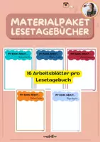 Vorschau - Unterrichtsreihen - Materialpaket LESETAGEBÜCHER - Little People Big Dreams - Deckblatt