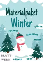Vorschau - Arbeitsblätter - Materialpaket: Winter - Deckblatt