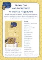 Vorschau - Unterrichtsreihen - Brown Owl and the Bee Hive - BUNDLE - Deckblatt