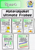 Vorschau - Stundenentwürfe - Materialpaket Ultimate Frisbee Sport Lehrplan Plus - Deckblatt