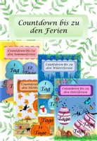Vorschau - Anderer Materialtyp - Countdown zu den Ferien - Deckblatt