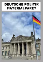 Vorschau - Stundenentwürfe - Deutsche Politik, Parteien und Demokratie für Kinder und Jugendliche erklärt - Deckblatt