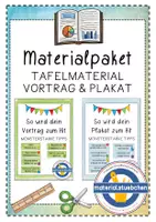 Vorschau - Poster - Materialpaket - Tafelmaterial Vortrag & Plakat - Deckblatt