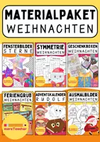 Vorschau - Arbeitsblätter - Materialpaket: Weihnachten - Deckblatt