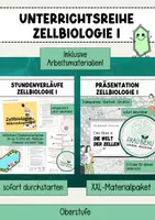 Vorschau - Unterrichtsreihen - Materialpaket Unterrichtsreihe Zellbiologie I Unterrichtseinheit EF - Deckblatt