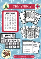 Vista previa - Juegos / Gamificación - Christmas Pack - Black and White - Portada