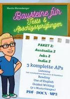 Vorschau - Klassenarbeiten - Bausteine Test & Abschlussprüfung: Paket 2: Australien 2 - Jobs 2 - Indien 2 - Deckblatt